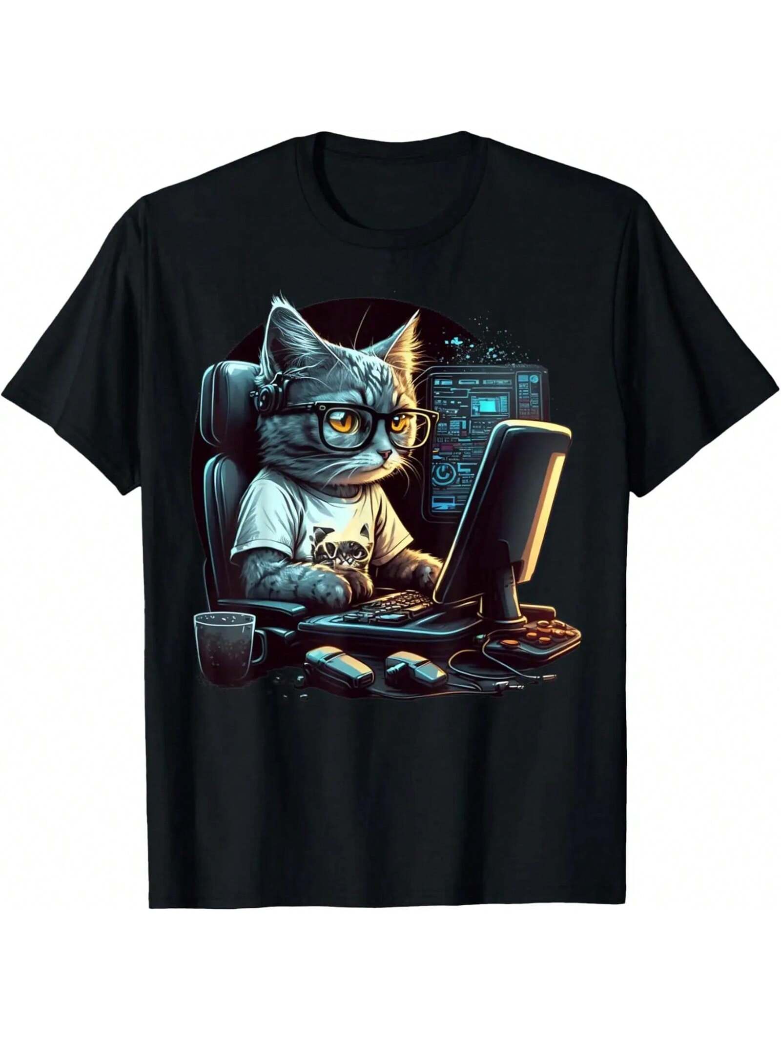 I Breake Coder Computer Nerd Science T-Shirt S