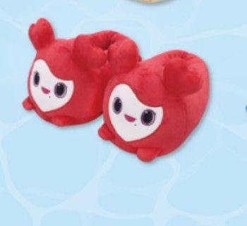 [USED] TWICE LOVELYS Chaeyoung Plush Slippers with Shopper