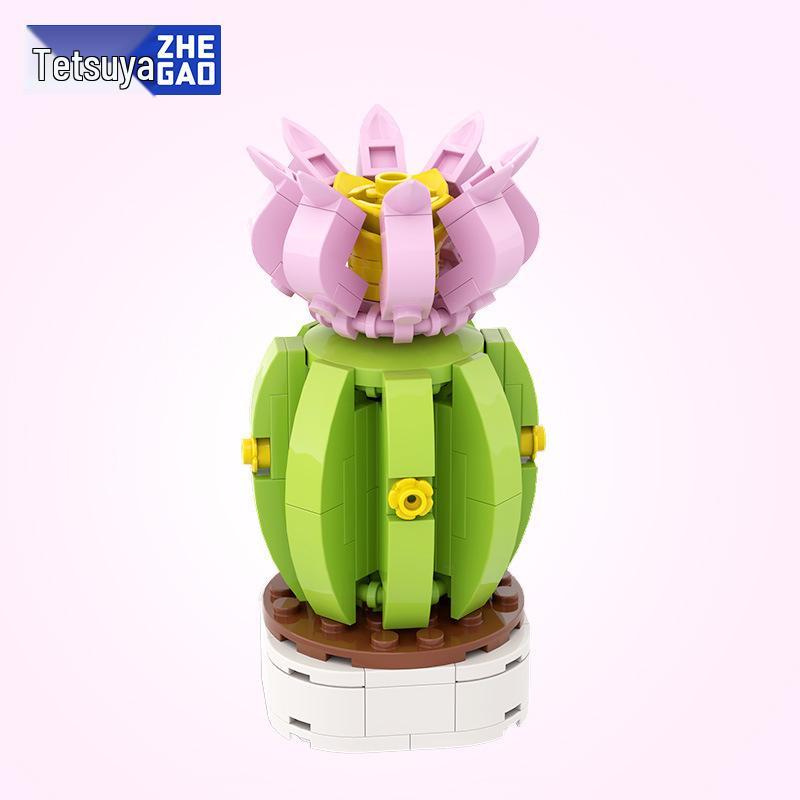 Bukiet Sukulentów Klocki - Prezenty Świąteczne i Zabawki