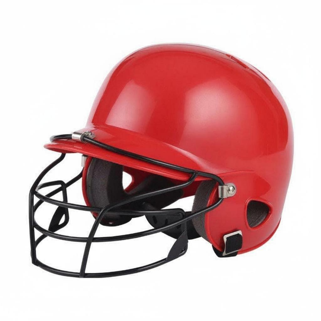 Children Baseball Guard Batting Helmet Secure Face Impact Resistant Head