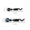 BBco3 Car 3D Metal HEV Logo Trunk Emblem Badge Decals Sticker For Toyota Camry 9th 2024 Highlander Granvia Sienna Avalon Accessories