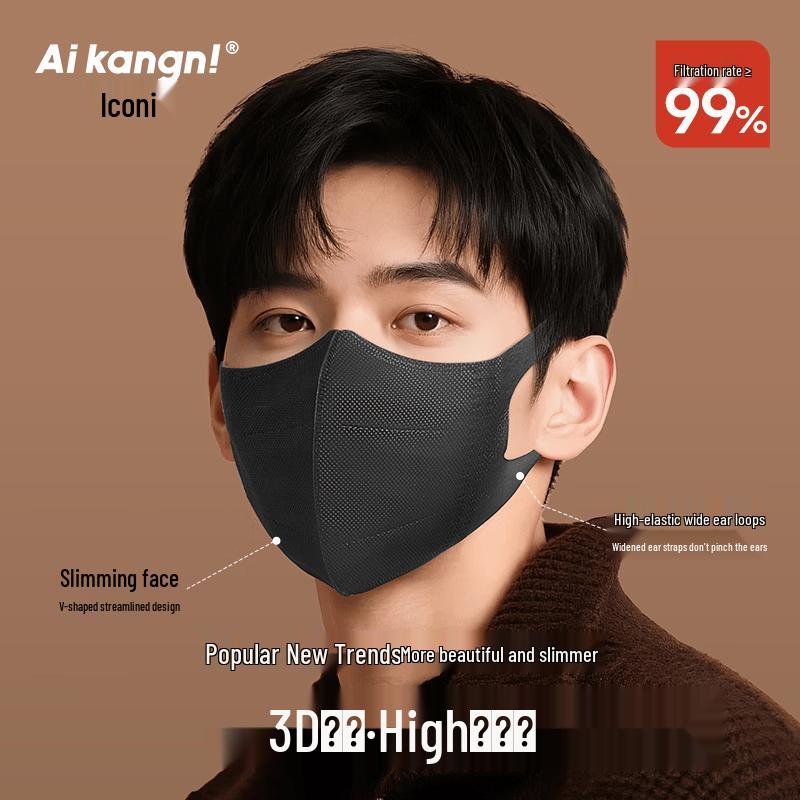 Aikenny Summer Thin 3D Disposable Face Mask 30 pieces