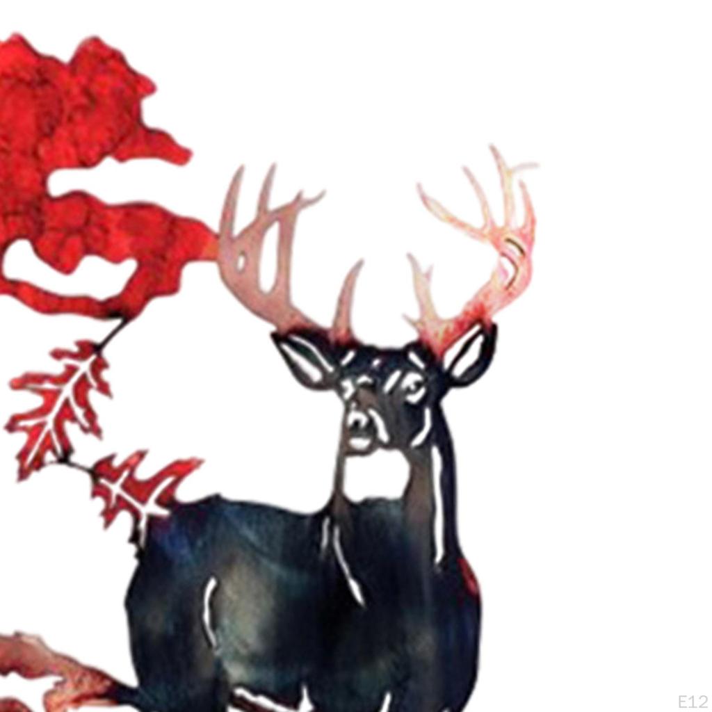 Deer in the Forest Hanging for Living Room, Bedroom, Bathroom indoor e outdoor