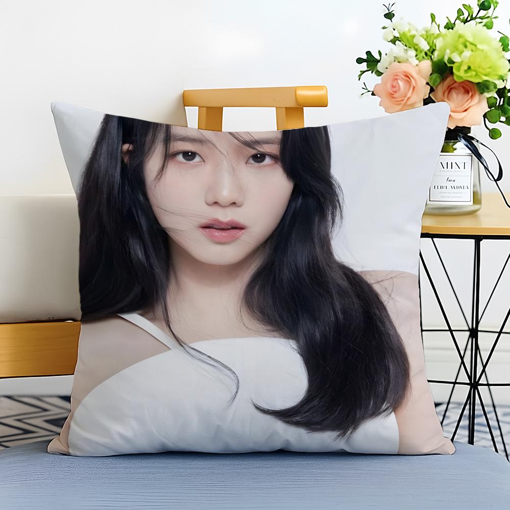 J Jisoo Kissenbezug Waschbar Leinen Kissenbezug Weich für Sofa Bett Gemütliches Zuhause Zimmer Dekoration