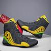 New Wrestling Shoes Men's and Women's Free Fighting Boxing Non-slip, Wear-resistant and Shock-absorbing Indoor Fitness Comprehensive Training Shoes