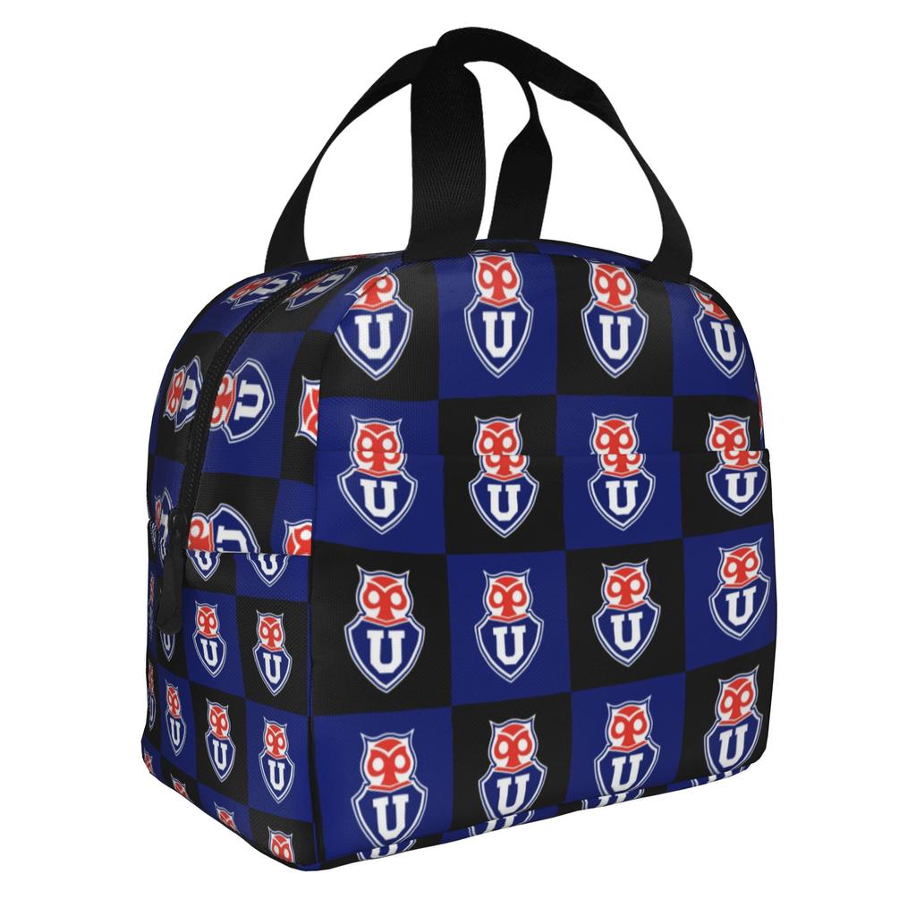 Club Universidad De Chile Insulated Lunch Bag for Women Portable Cooler Thermal Bento Box Beach Camping Travel