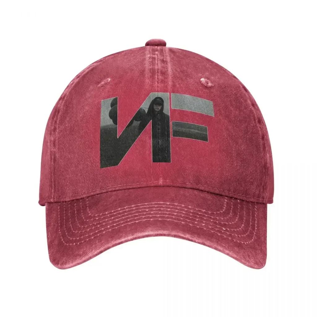 NF Rapper Logo Trucker Hats Merchandise Vintage Distressed Cotton Hope Album Tour 2024 Baseball Cap For Unisex Adjustable