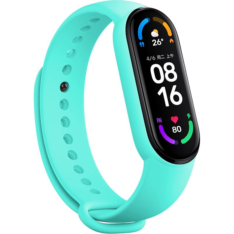 Strap for Xiaomi Mi Band 6 7 Bracelet Sport Silicone Watch Wristband Miband Band6 Band4 Correa For Xiaomi Mi Band 3 4 5 7 Straps