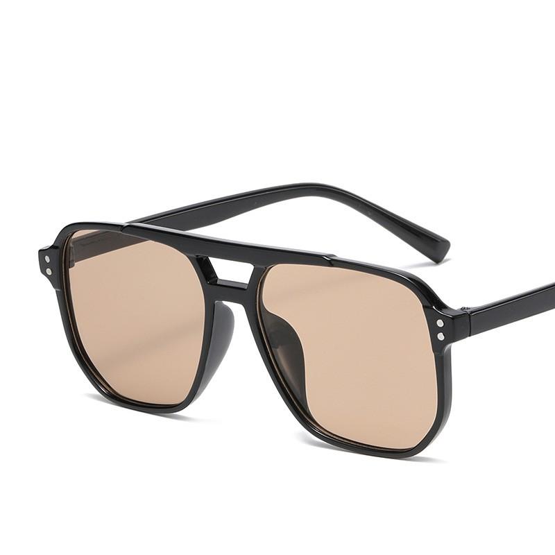 New Men Retro Sunglasses Brand Designer High Quality Plastics Frame Fashion Sun Glasses Protective Driving Eyewear Uv400
