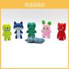 Pvc 3inch Fuggler Figure Cartoon Children Mini Toys Decoration Gift Characters