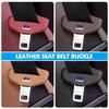 Car Seatbelt Protector Leather Anti Collision Scratch Resistant Cover For Lada Niva Vesta 4X4 Samara Kalina Largus Priora Granta