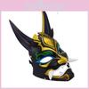Genshin Impact Yae Miko Floral Mask Exquisite Resin Cosplay Accessory For Party Events