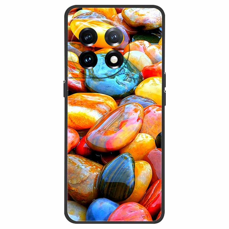 Für OnePlus 11 Hülle OnePlus11 5G Stoßfest Weiches Silikon TPU Rückseite für OnePlus 11 One Plus 11 5G Handyhüllen Niedliche Katze Wolf