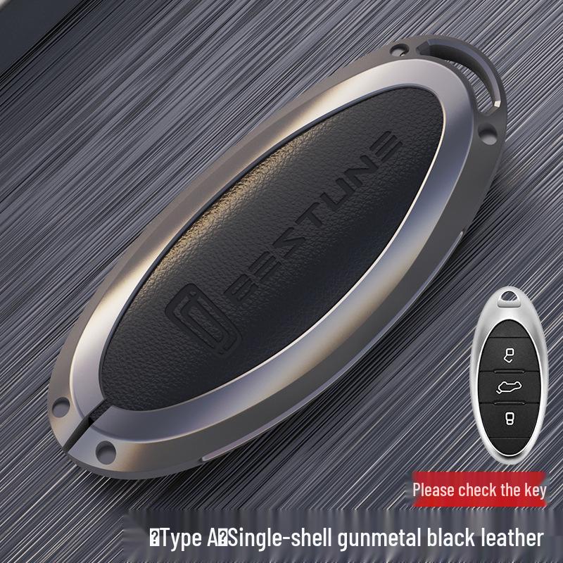 Bestune T77/T77Pro Key Case for 2021 B70, T55, T33, T99 - Metal Shell with Buckle