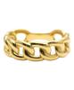 Alleun Silver 925 Bold Twisted Thumb Ring