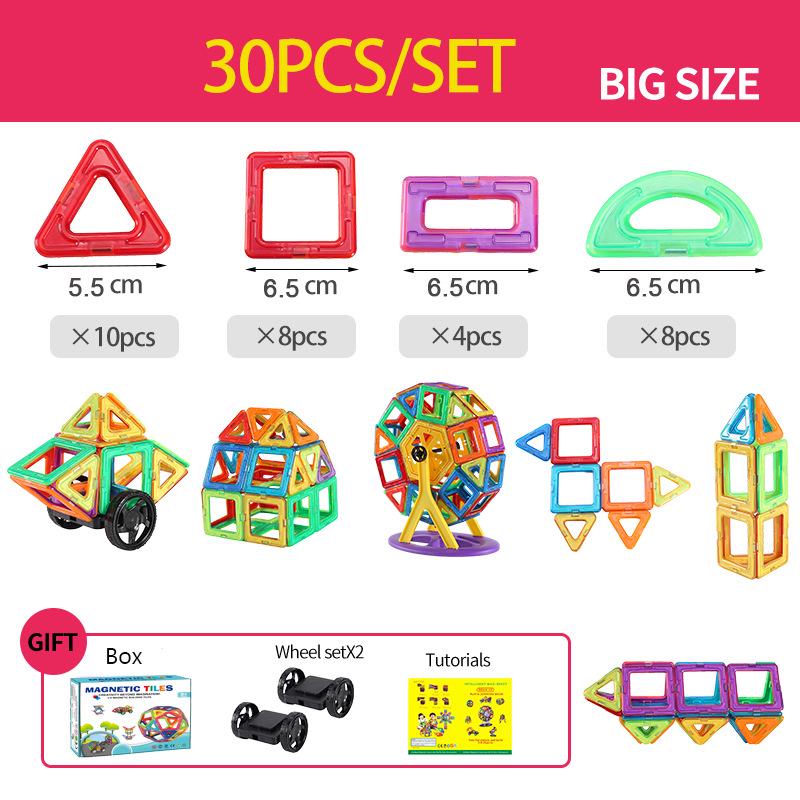 Magnetic Tiles: Children's Building Blocks Educational Toy Set