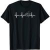 Piano Heartbeat - Piano Player Shirt Gift for Pianist T-Shirt, Long Sleeve Shirt, Sweatshirt, Hoodie