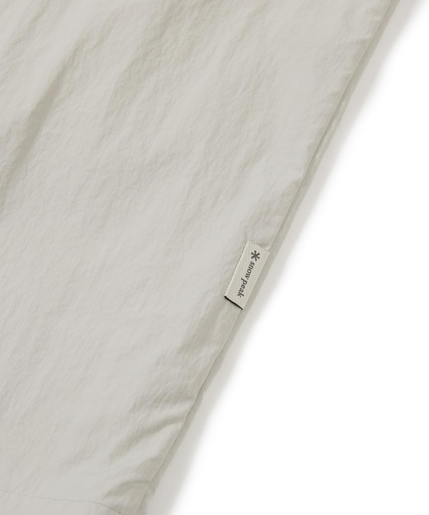 Snowpeak Apparel Taslan Woven Utility Windbreaker Light Beige (S24Mmlwb56)
