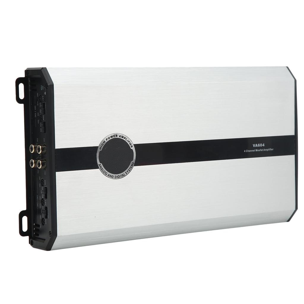 Autoverstärker 4 Ohm 4 Kanal Hocheffizient Brückbar Universal für Lautsprecher Audiosystem