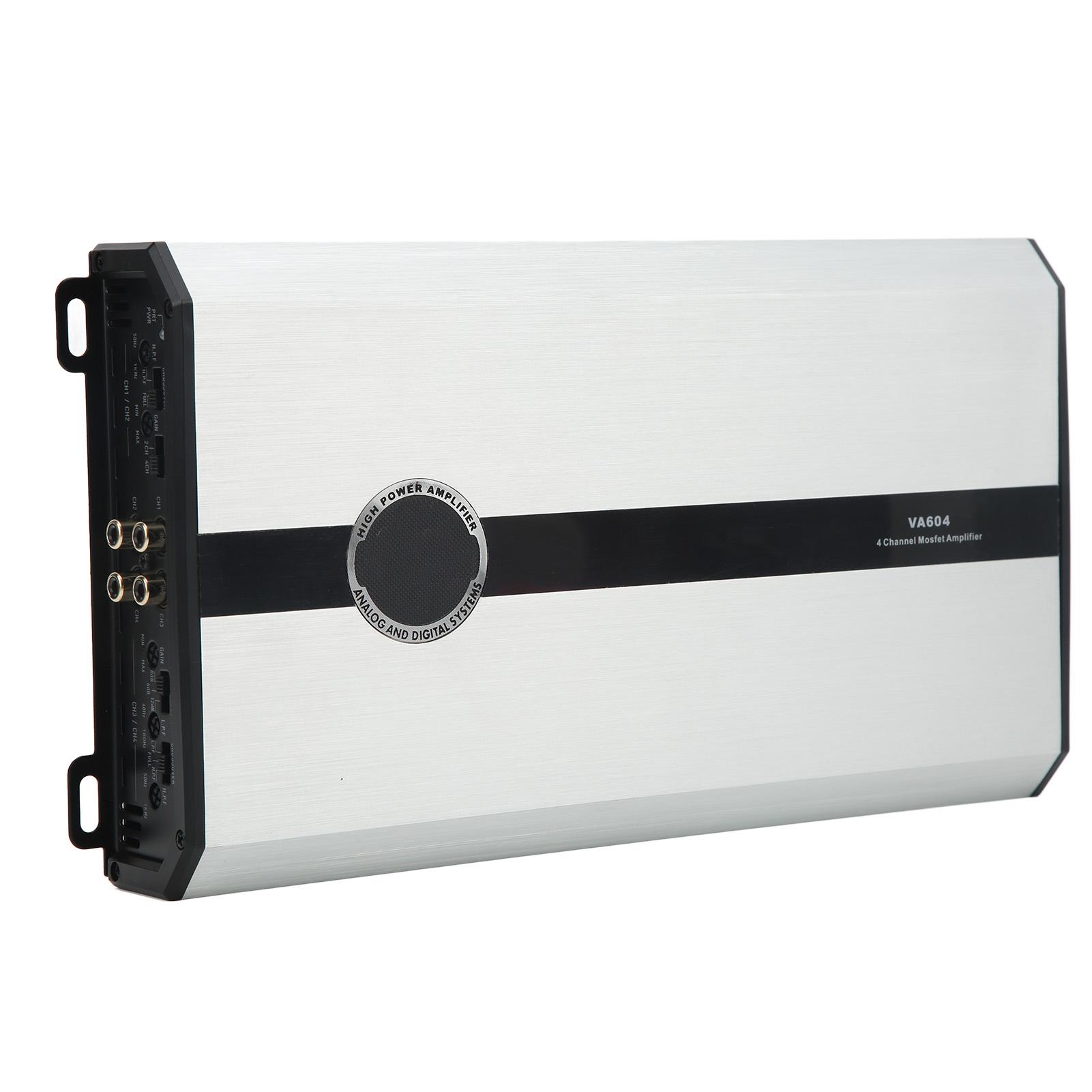 

Автомобильный усилитель 4 Ом 4-канальный высокоэффективный мостовой универсальный для акустической аудиосистемы