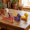 Realistic Articulated Chinese Dragon Cute Dragon Keys Holder  Desktop Ornament