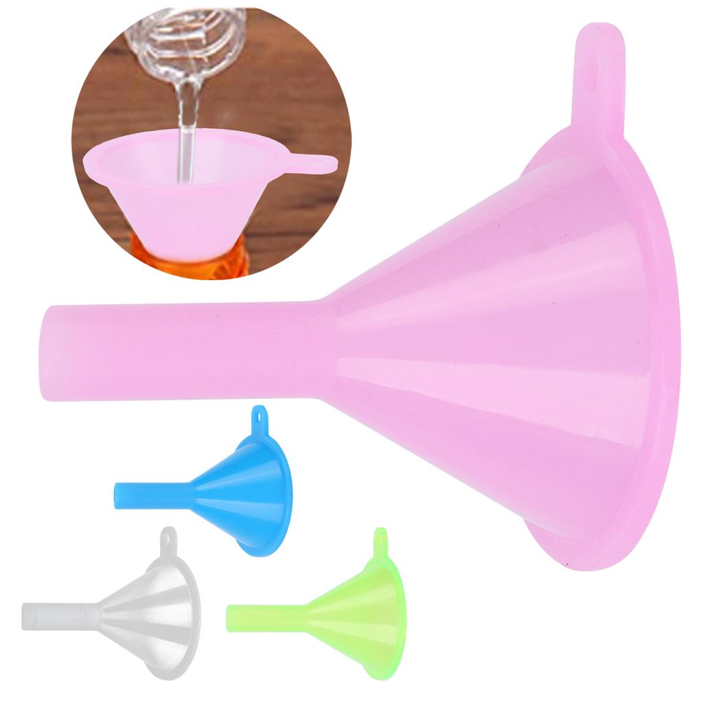 100Pcs  Separatory Funnel Plastic Perfume Separatory Funnel for Toners and Cosmetics