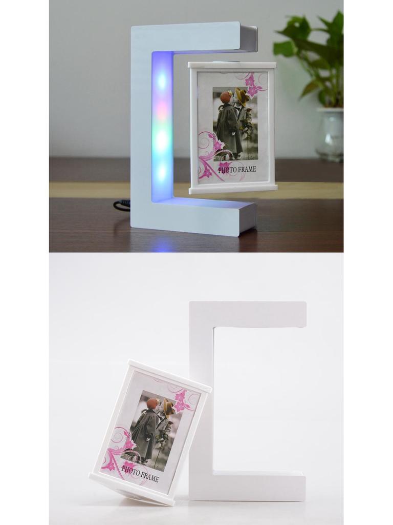 Magnetic Levitation Photo Frame - Luminous Wedding & Birthday Gift, Suspended Creative Ornament