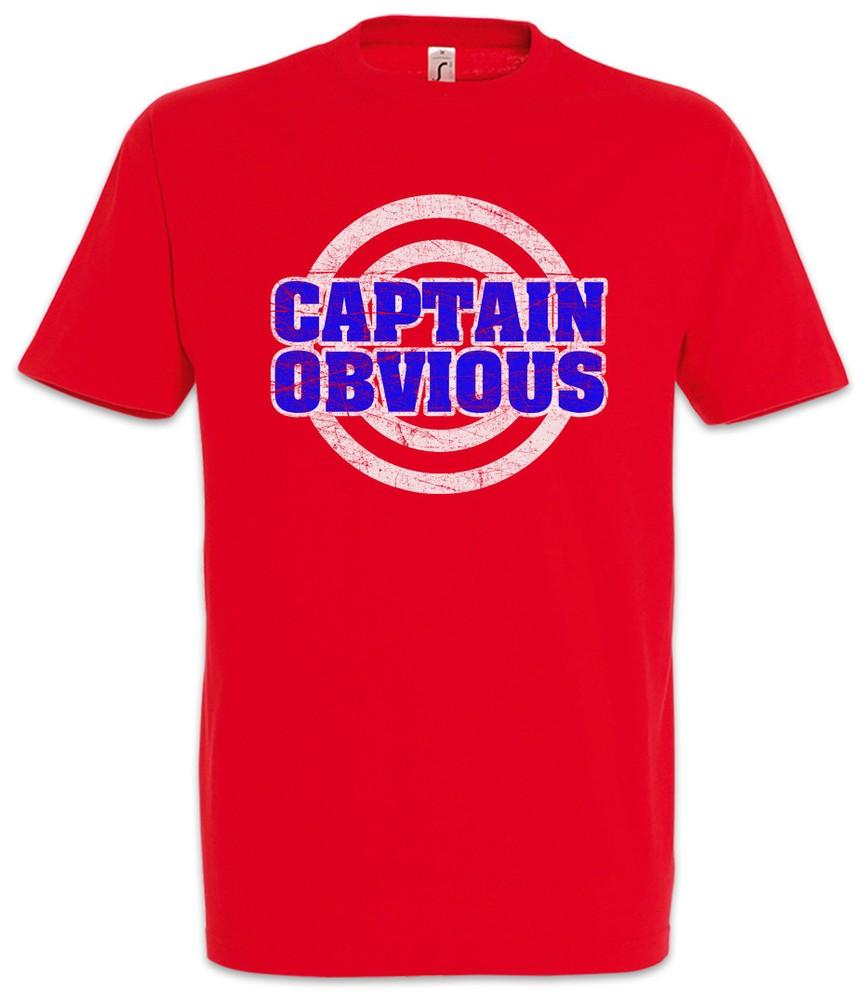 

Captain Obvious T-Shirt Fun Geek Nerd Teacher Student Computer Scientist Gamer 4XL