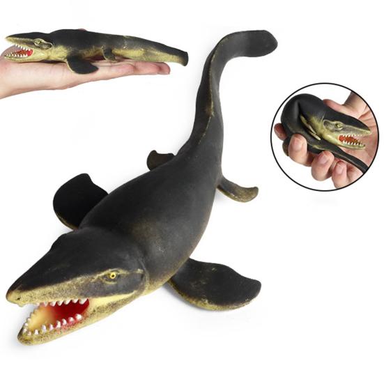 Shark Toy Vivid Smooth Edge Cartoon Underwater World Whale Shark Action Figure for Kids