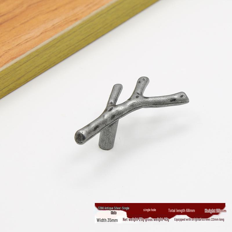 Antique Bronze Minimalist Cabinet and Drawer Handle