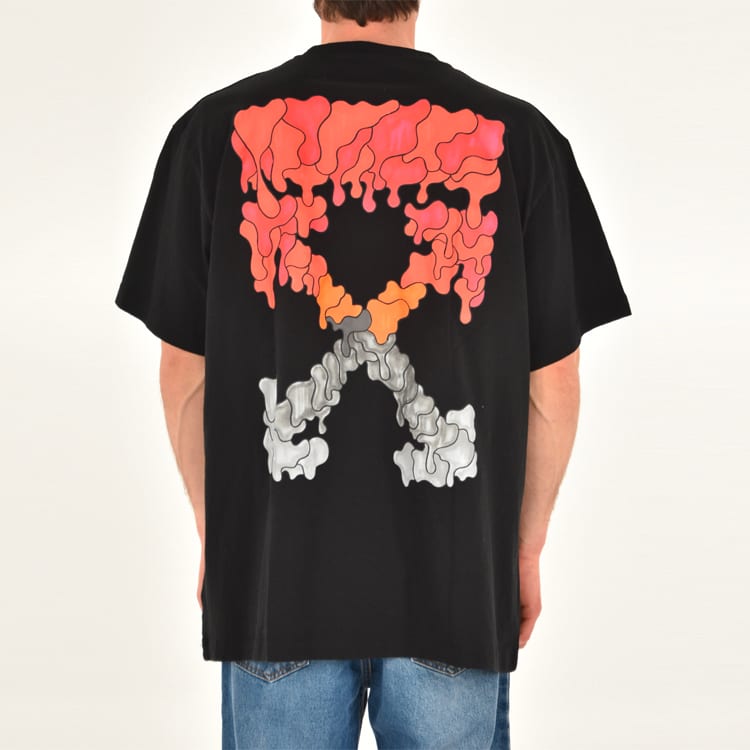 OFF WHITE Marker Arrow T Shirt OMAA038S21JER0021025