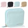 WDB Artist Makeup Cosmetic Travel Small Item Cosmetic Pouch (Makeup Supervised) Easy-to-Use Pouch, Pouch, Pouch, Case, (Turquoise Blue)