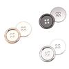 Sturdy Alloy Four Hole Button Ideal for Clothing Sewing Craft and Applications