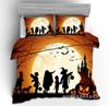 3D Digital Printing Halloween Bedding Pattern Four-Piece Set Three-Piece Set Sticker