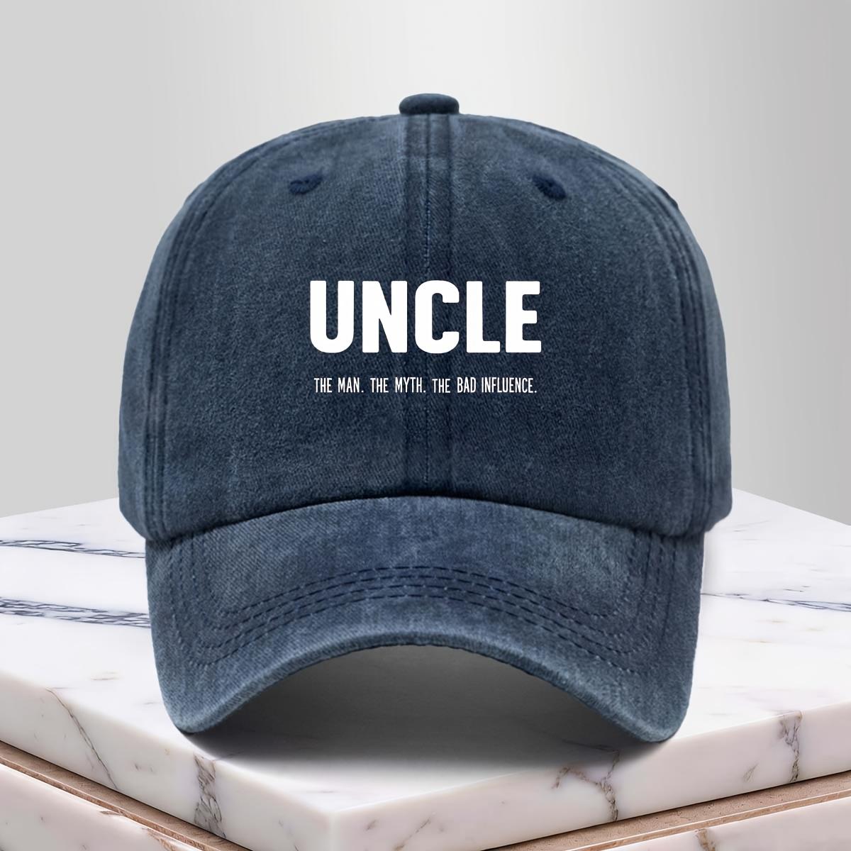 

Printed Letter Baseball Cap, Simple and Comfortable, Adjustable Size Six-piece Cap, Same Style for Men and Women темно-синий