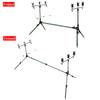 Adjustable Retractable Carp Fishing Rod Pod Stand Holder Fishing Pole Pod Stand Fishing Tackle Fishing Accessory With Alarm