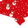 137x274cm Xmas Table Decor Disposable Christmas Tableware Christmas Tablecloth  New Year 2024