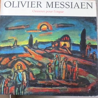 Płyta LP OLIVIER MESSIAEN - Oeuvres Pour L'orgue EL16538 Ex Libris 1969 Szwajcaria Klasyczna Używana