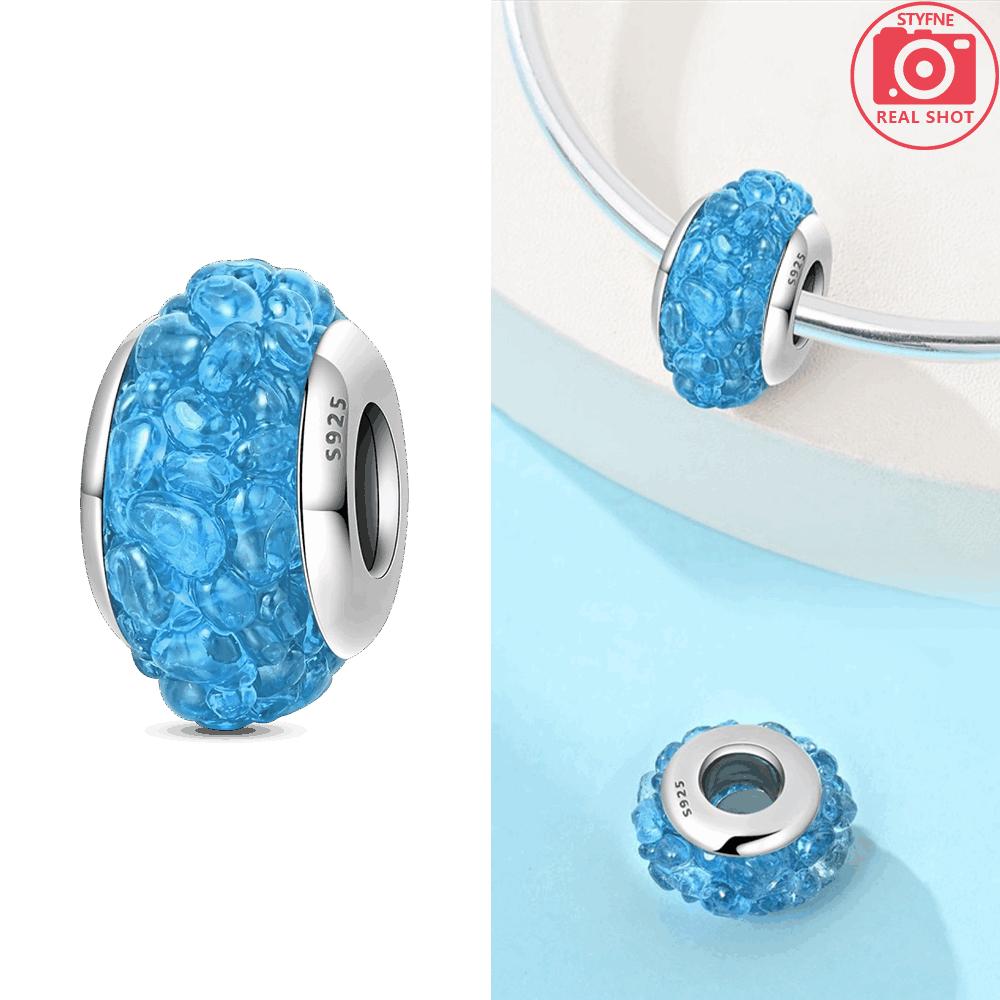 

Оригинальные медные желтые глазурованные бусины неправильной формы, бусины-шармы из жемчуга цвета «голубой океан», подходят для браслета, женские, для DIY, подарок для друга, ювелирные изделия