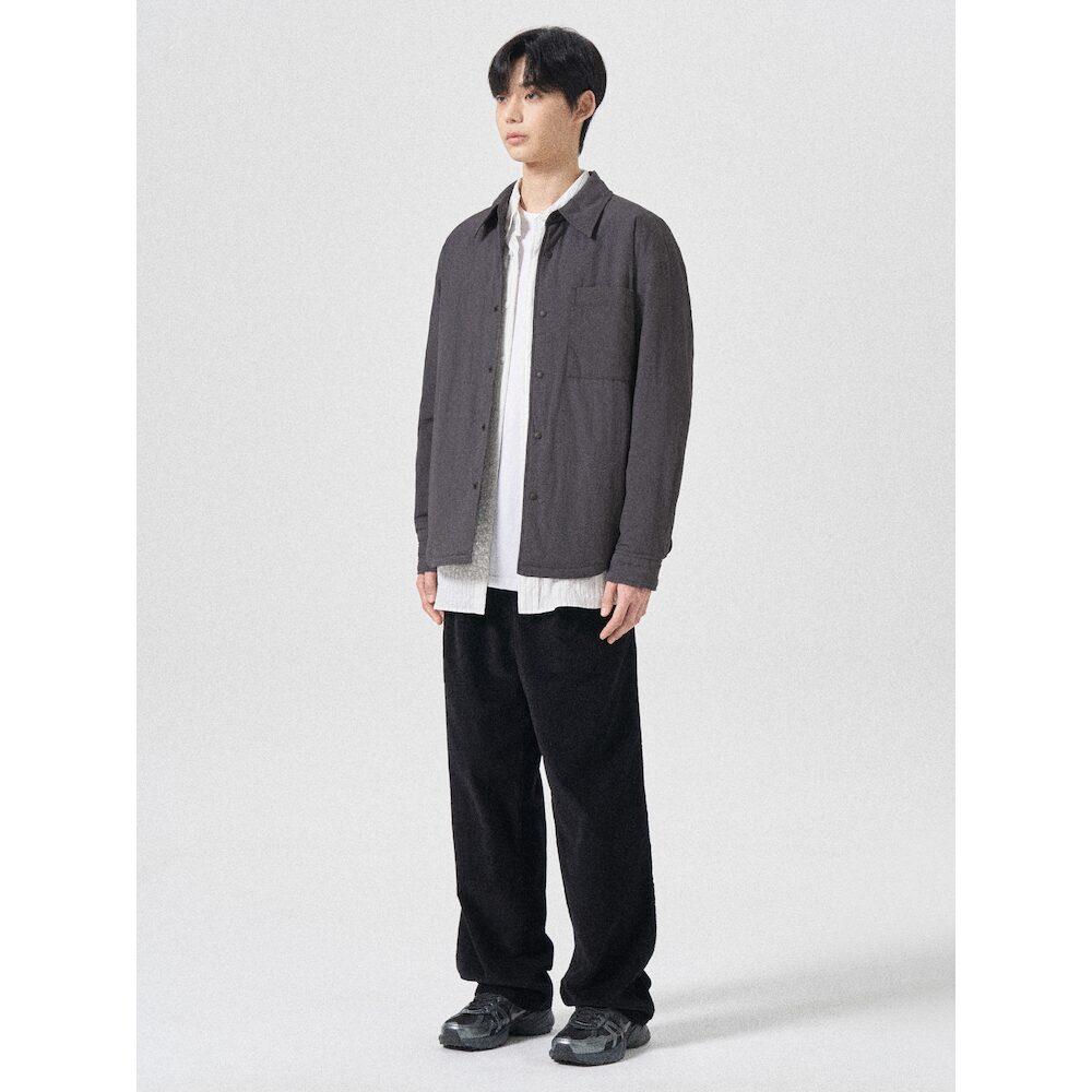 8SECONDS Padded Oversized Shacket Brown