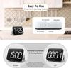 Xiaomi 3Life Digital Timer 3 Fixing Methods LED Counter Alarm Remind Manual Electronic Countdown for Cooking Shower Study