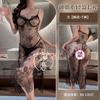 Sex Underwear Pure Desire Suspender Lace Perspective Sexy Split-ended Long Dress Purple Pure Desire Small Chest Temptation