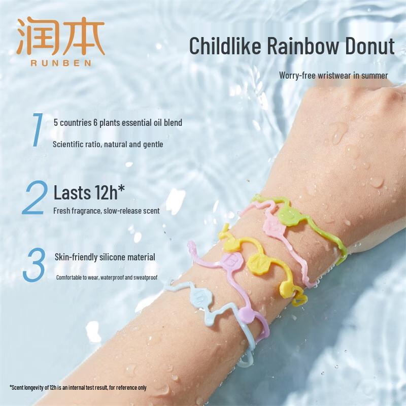 Runben Essential Oil Mosquito Repellent Bracelet