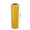 20cm*5m Car Reflective Tape Sticker Safety Mark Auto Styling Self- Adhesive Warning Yellow Reflector Film For Truck Vehicle Bike
