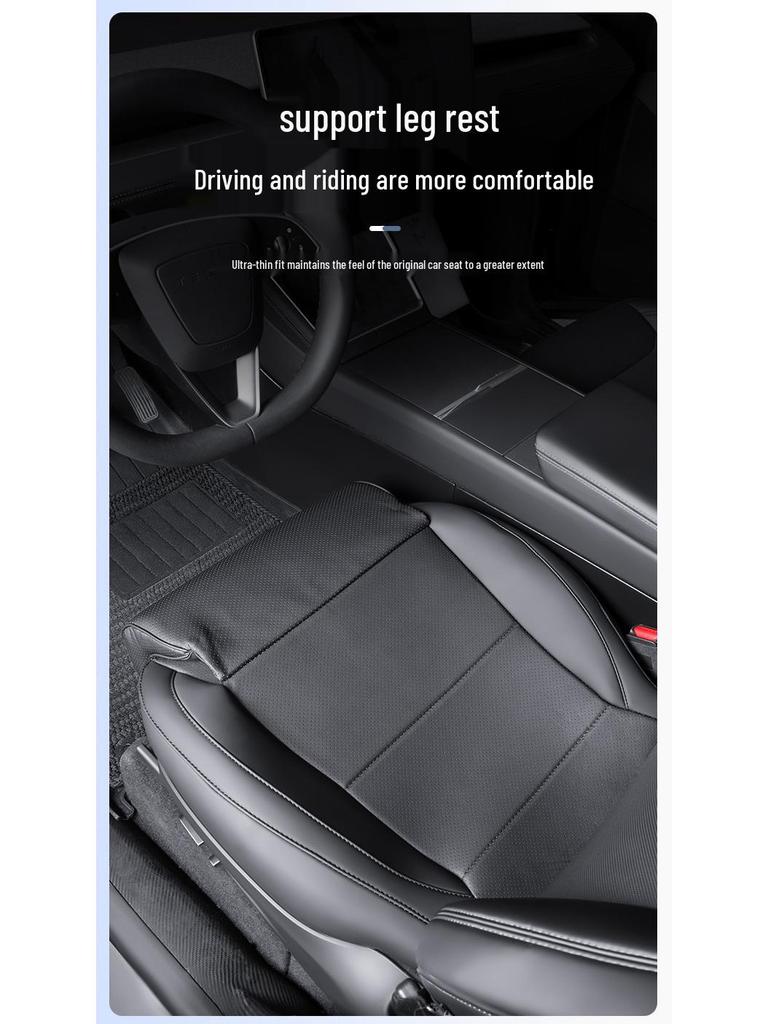 Housses de support de jambe et de coussin de siège enveloppantes pour Tesla Model Y
