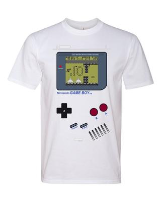 Retro Vintage Nintendo GameBoy Gaming System Machine NES Graphic Tee Shirt