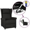 Day and Night - Day and Night Electric Reclining Wing Chair Black Fabric