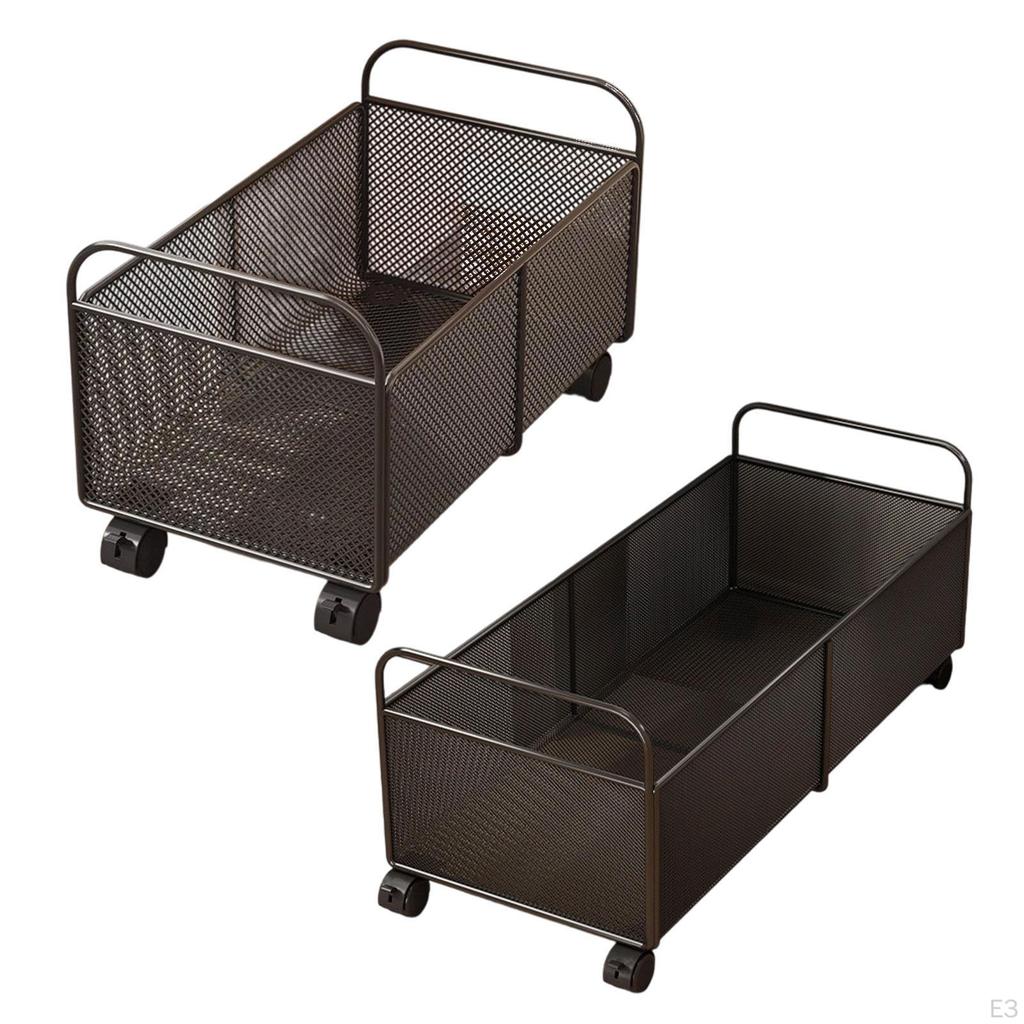 File Cart On Wheels for Mobile Bookshelf And Organizer Home Folders