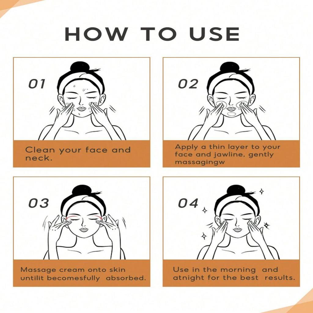 Moisturizing Beauty Skin Translucent Cream, Gentle and Non-irritating, Firms the Skin, Brightens the Complexion, and Makes the Skin Soft and Delicate