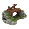 Fish Tank Arch Bridge Decoration Resin Beautiful Sapce Saving Aquarium Decorative Bridge for Underwater Environment